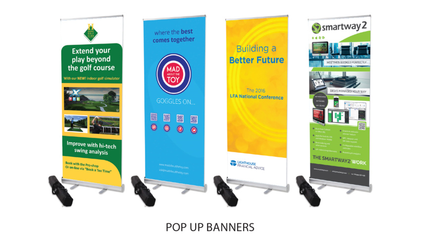 Pop Up Banners